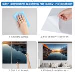 HIRESC 8 Pack Decorative Sound Absorbing Panels