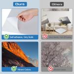 HIRESC 8 Pack Decorative Sound Absorbing Panels