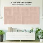 6-Pack Acoustic Wall Panels for Soundproofing