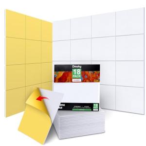 12x12 Soundproof Acoustic Panels – 18 Pack