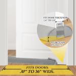 Adjustable Door Draft Stopper for Noise Blocking