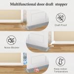 Adjustable Door Draft Stopper for Noise Blocking