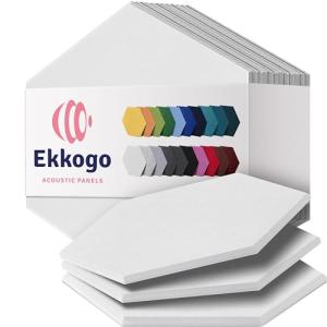 Ekkogo 12-Pack Soundproof Acoustic Wall Panels