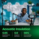Ekkogo 12-Pack Soundproof Acoustic Wall Panels