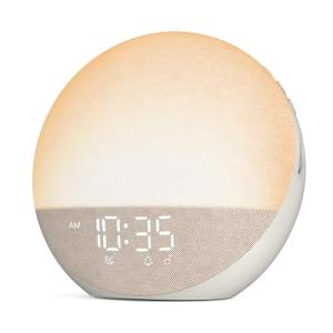 Wake Up Light Alarm Clock with White Noise