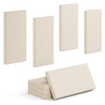 4 Pack Soundproof Acoustic Wall Panels (Cocoa Beige)