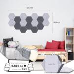 Mollywell Hexagon Soundproof Acoustic Wall Panels