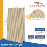 5 Pack Self-Adhesive Acoustic Wall Panels