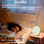 Sunrise Alarm Clock with White Noise & Bluetooth
