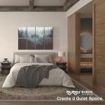 BUBOS Acoustic Soundproof Wall Panels - 8 Pack