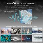 Ruonin.X 6 Pack Sound Absorbing Wall Panels