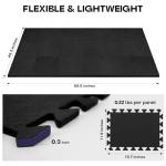 Starfavor Interlocking Sound Absorbing Floor Mats