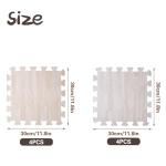 Soundproof Interlocking Rug Pads for Noise Reduction