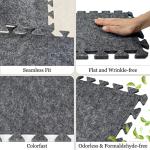 Soundproof Interlocking Rug Pads - 10 Piece Set