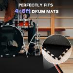 Starfavor Interlocking Sound Absorbing Floor Mats