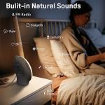 Sunrise Alarm Clock with Nature Sounds & Nightlight