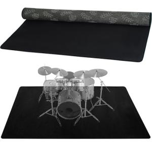 Non-Slip Drum Mat Rug for Soundproofing