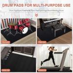 Non-Slip Drum Mat Rug for Soundproofing