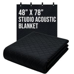 Sound-Dampening Blanket for Doors and Windows