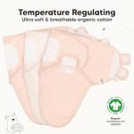 Organic Baby Swaddle Sleep Sacks - 3 Pack