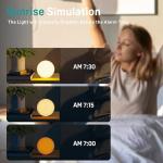 Sunrise Alarm Clock with White Noise & Bluetooth