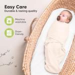 Organic Baby Swaddle Sleep Sacks - 3 Pack