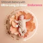 Portable White Noise Machine with Night Light