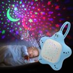 Rechargeable Baby Sound Machine and Projector Night Light