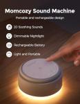 Momcozy Portable Sound Machine with Soothing Sounds