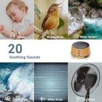 BGOVERSS White Noise Machine with Night Light