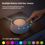 BGOVERSS White Noise Machine with Night Light