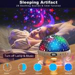 YACHANCE Kids Sound Machine and Night Light Projector