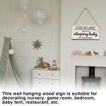Do Not Disturb Baby Sleep Sign - Rustic Decor