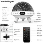 YACHANCE Kids Sound Machine and Night Light Projector