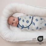 Organic Cotton Baby Swaddle Sleep Sacks - 3-Pack