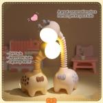 Fantasee Pink Giraffe Rechargeable Night Light