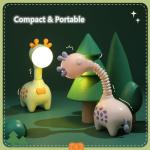 Fantasee Pink Giraffe Rechargeable Night Light