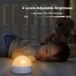 Dimmable LED Night Light with 8 Colors