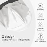 Adjustable Satin Lined Sleep Cap for Women