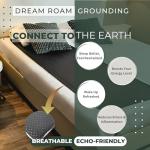 Grounding Bed Mat for Better Sleep and Rest