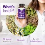 Luna Sleep Aid - Natural, Non-Habit Forming Pills