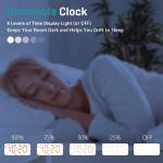 Sunrise Alarm Clock with White Noise & Bluetooth