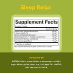 Natural Factors Sleep Relax Formula - 90 Capsules