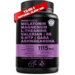Melatonin Sleep Capsules with Ashwagandha and Magnesium