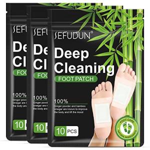30PCS Deep Cleansing Foot Pads for Relaxation