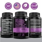 Melatonin Sleep Capsules with Ashwagandha and Magnesium