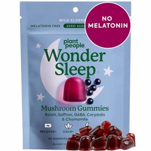 Plant People WonderSleep Mushroom Gummies for Relaxation