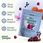 Plant People WonderSleep Mushroom Gummies for Relaxation