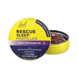 Bach Rescue Sleep Pastilles - Black Currant Flavor