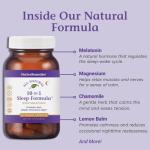 Natural Sleep Aid for Adults & Kids - 60 Capsules